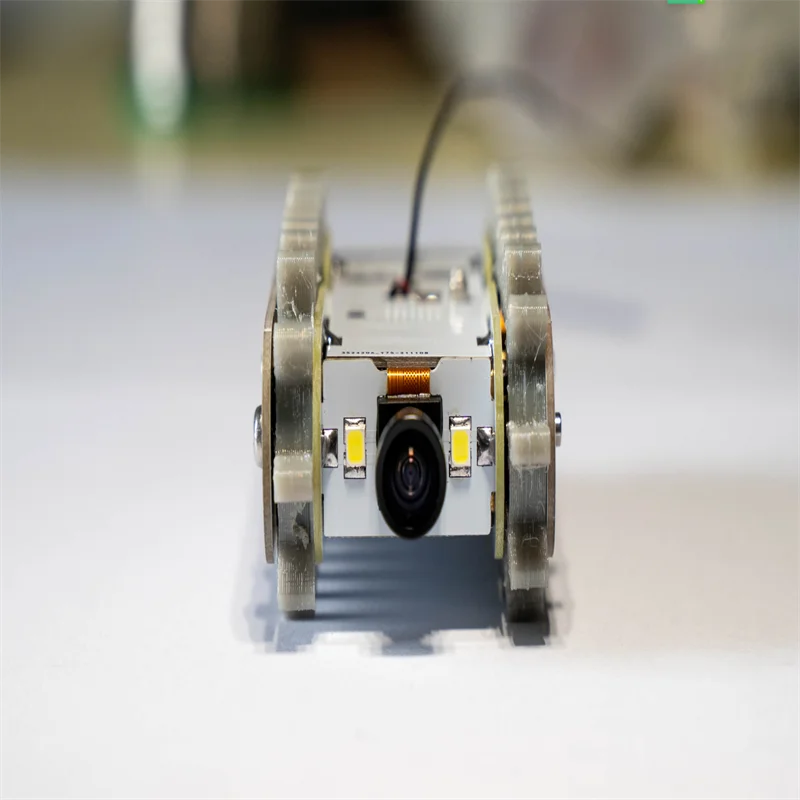Esp32 Remote Control Tank Model Metal Chassis Tractor Crawler Balance Car Mount Truck Robot Chassis for Wifi RC Scout Robot Car ALPENZO