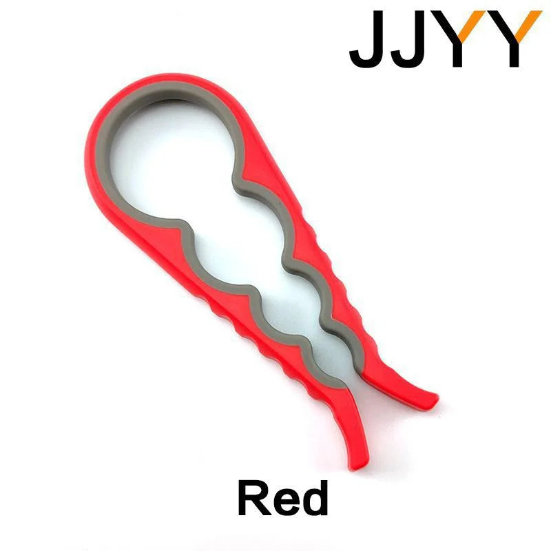 JJYY Multi-functional Home Kitchen Can Opener Non-slip Twist Bottle Opener Lid Opening Tool Kitchen Supplies - ALPENZO