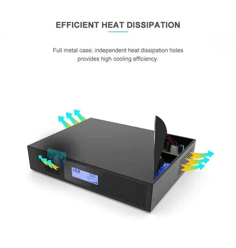 SKE Mini DC UPS POE 60W UPS 8*2200mah Battery Portable Battery Backup Uninterrupted Power Supply Output DC POE For Many Device - ALPENZO