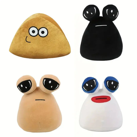 4 Styles Adorable Hot Game My Pet Alien Pou Plush Toy Pou Stuffed Animals Plush Perfect Gift Halloween Decor Thanksgiving Christ ALPENZO