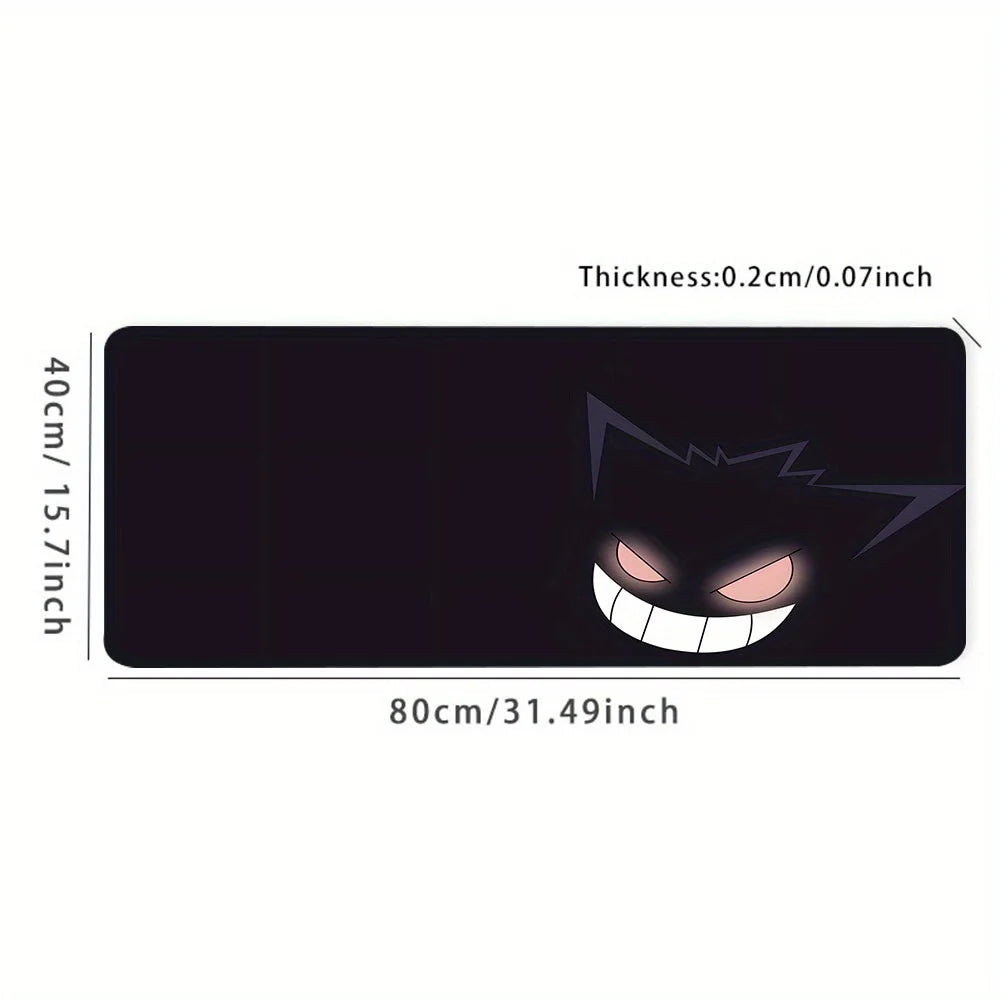 1 Pcs Large Gaming Mouse Pad Light Modes Touch Control Extended Soft Computer Keyboard Mat Non-Slip Rubber Base ALPENZO