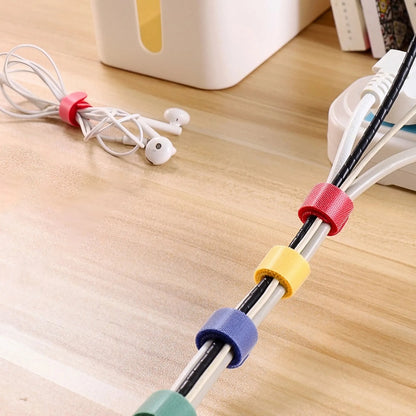 STONEGO Cable Organizer Cable Management Cable Winder Tape Protector for wire Ties Phone Accessories organizador cables - ALPENZO