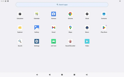 10.1 inch android smart home control panel with touch screen, 4GB RAM, wifi 6, RJ45, PoE,RS232, RS48, software not included. - ALPENZO
