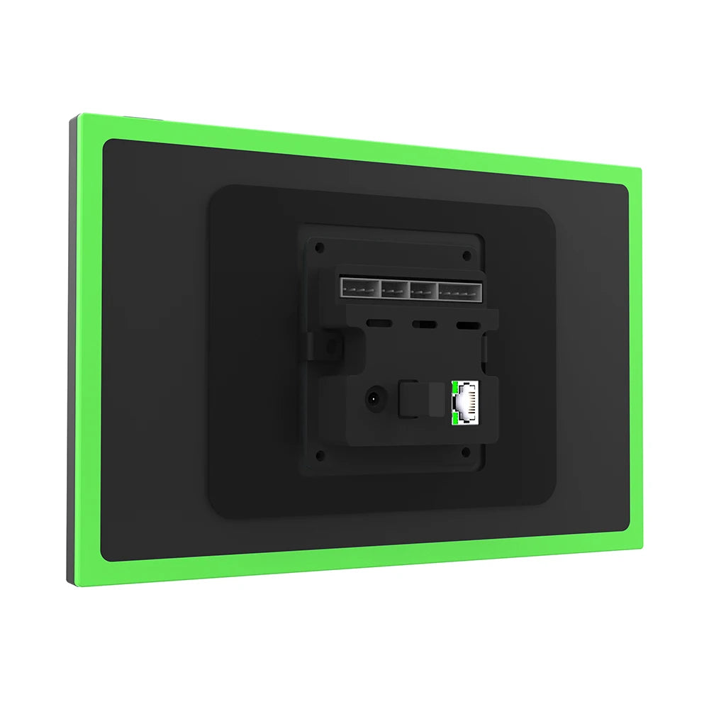 10.1 inch android smart home control panel with touch screen, 4GB RAM, wifi 6, RJ45, PoE,RS232, RS48, software not included. - ALPENZO
