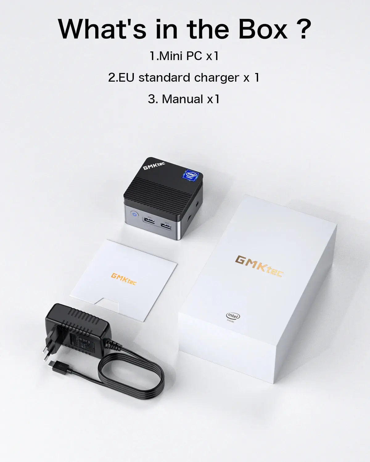 GMKtec KB5 Mini PC Intel Celeron N5105 Windows 11 Pro 4K Mini PC DDR4 8GB RAM 128GB ROM WiFi5 BT4.2 Desktop Computer Work - ALPENZO