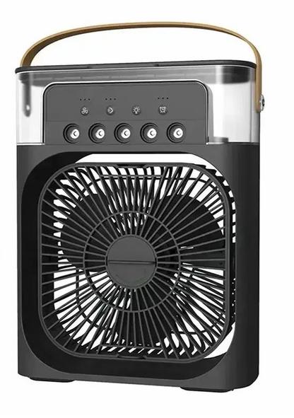 Alpenzo™ 3-in-1 Mini Air Cooler – Portable AC Fan, LED Night Light & Humidifier for Instant Cooling | Perfect for Home, Office & Travel ALPENZO