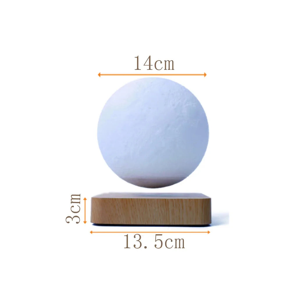 LED Night Light Levitating Moon Lamp Touch Magnetic Levitation Table Floating Lamp For Bedroom Decor  New Year Gift Exotic lamp ALPENZO