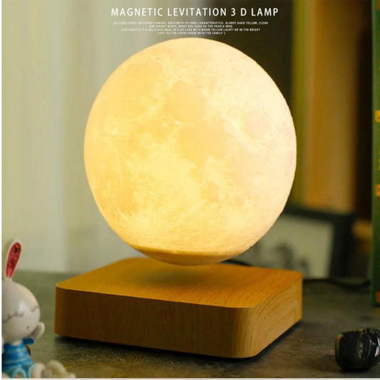LED Night Light Levitating Moon Lamp Touch Magnetic Levitation Table Floating Lamp For Bedroom Decor  New Year Gift Exotic lamp ALPENZO