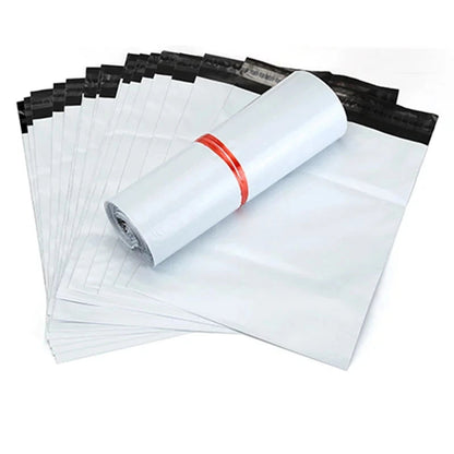 INPLUSTOP Ploy Shipping Bags Opaque PE Plastic Express Envelope Storage White Color Mailing Bags Self Adhesive Seal Courier Bag ALPENZO