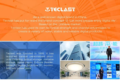 【World Premiere】Teclast T65 Max 13" HD Display Android 14 Tablet MediaTek G99 8GB RAM 256GB ROM 10000mAh Battery Widevine L1 - ALPENZO