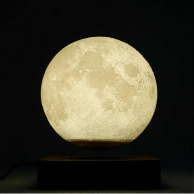 LED Night Light Levitating Moon Lamp Touch Magnetic Levitation Table Floating Lamp For Bedroom Decor  New Year Gift Exotic lamp ALPENZO