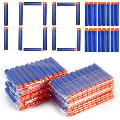 7.2cm 100pcs For Nerf Soft Bullets Darts Round Head Refill Sponge Darts Kids Children Toy Gun Bullets For NERF N-Strike Blasters ALPENZO