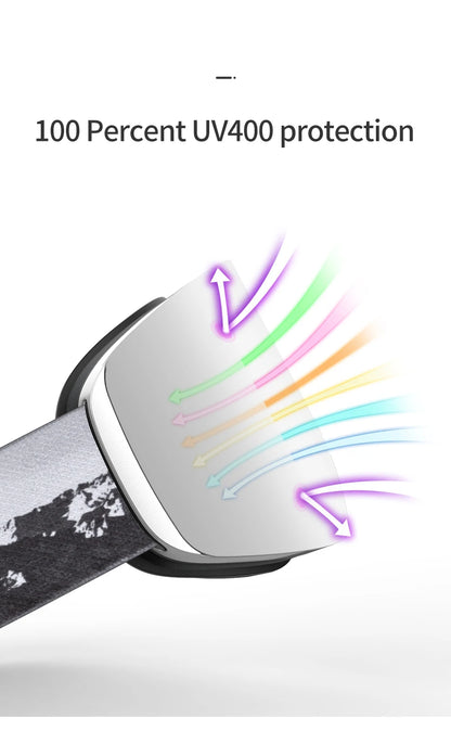 COPOZZ Winter Professional Men Women Ski Goggles Set Magnetic Quick-Change Double Layers Anti-Fog Snowboard Goggles Adults