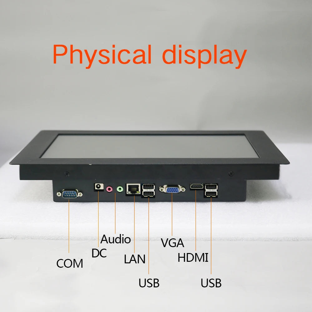 10" 12" 15 Inch Industrial Computer All In One PC Mini Tablet Panel With Resistive Touch Screen Intel Core i3 with Win 10 PRO - ALPENZO