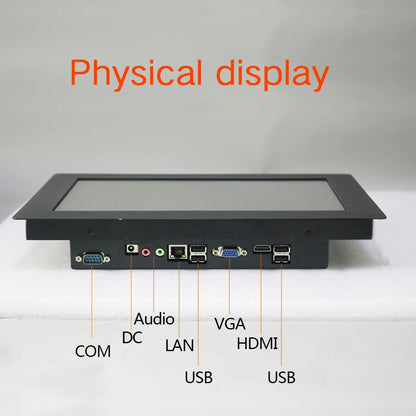 10" 12" 15 Inch Industrial Computer All In One PC Mini Tablet Panel With Resistive Touch Screen Intel Core i3 with Win 10 PRO - ALPENZO