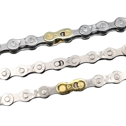 5 Pair Bicycle Chain Link Connector Joints Magic Buttons Cycling Speed Quick Master Links For Mountain Bike 6/7/8/9/10/11/12 S
