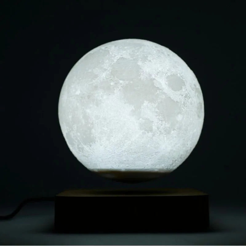 LED Night Light Levitating Moon Lamp Touch Magnetic Levitation Table Floating Lamp For Bedroom Decor  New Year Gift Exotic lamp ALPENZO
