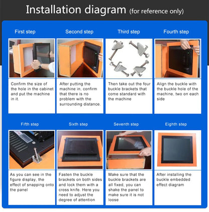 12" 10" 15 Inch Industrial Tablet Panel PC Desktop Computer Resistive Touch Core i3 Win XP/7/10 System USB SSD WiFi Mini PC - ALPENZO