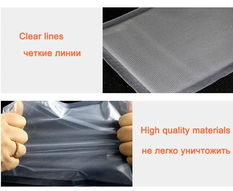 saengQ vacuum bags for food Vacuum Sealer Food Fresh Long Keeping 12+15+20+25+30cm*500cm Rolls/Lot bags for vacuum packer - ALPENZO