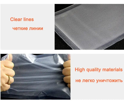 saengQ vacuum bags for food Vacuum Sealer Food Fresh Long Keeping 12+15+20+25+30cm*500cm Rolls/Lot bags for vacuum packer - ALPENZO