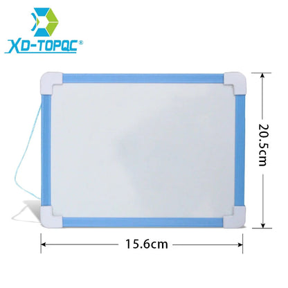 1 pc Kids Whiteboard Dry Wipe Board 5 Colors Frame Mini Drawing Magnetic White board Small Hanging Erase Boards With Pen ALPENZO