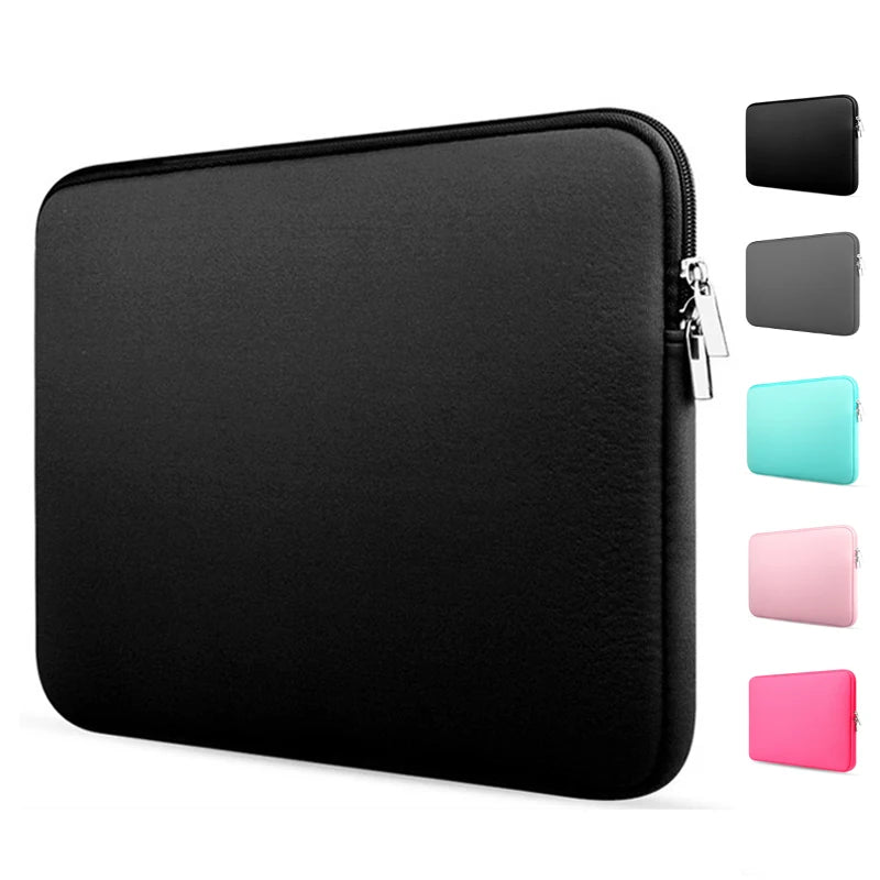 Soft Laptop Bag For Xiaomi Hp Dell Lenovo Notebook Computer For Macbook Air Pro Retina 11 12 13 14 15 15.6 Sleeve Case Cover - ALPENZO