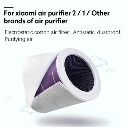 10 PCS Electrostatic Cotton Anti-dust Air purifier Filter for xiaomi mi 1/2/2S hepa air filter Universal Air purifier PM2.5 - ALPENZO