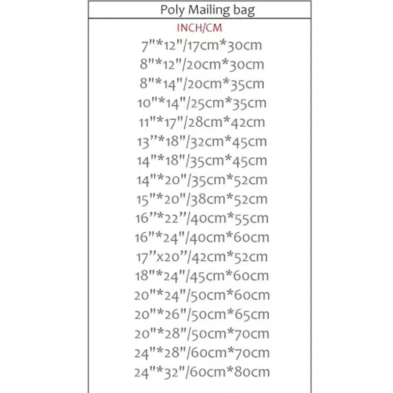 INPLUSTOP Pink Poly Express Mailing Pouch THANK YOU Clothing Opaque Courier Parcel Bag Envelope Logistics Storage Bags ALPENZO