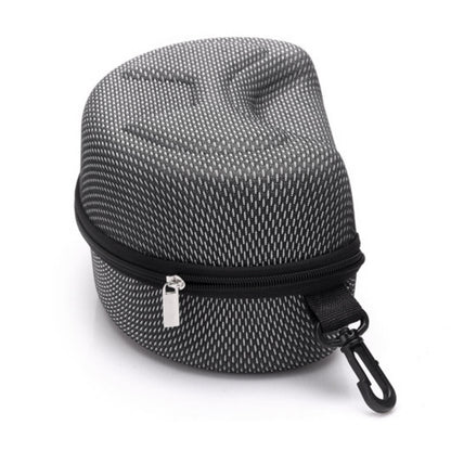 Portable Eva Ski Goggle Glasses Protector Case Snowboard Skiing Goggles Carrying Case Zipper Hard Box Holder(Without Goggles)