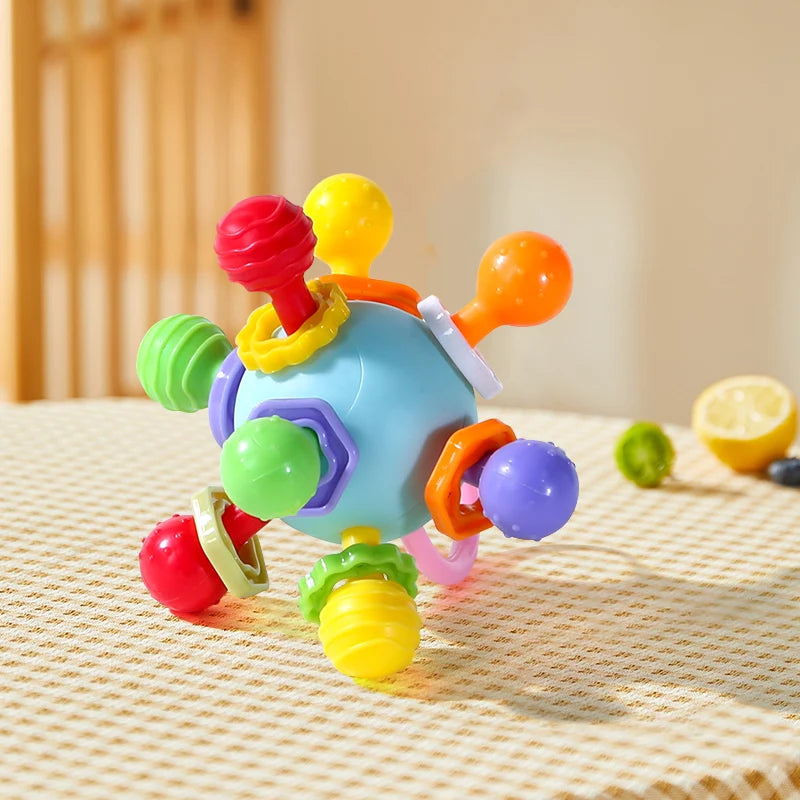 Soft Hand Grasping Ball Baby Toy Xingdun Ball Birthday Gift for 0-3 Year Old Babies ALPENZO