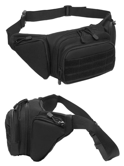 OPHIDIAN Multifunctional waist bag Outdoor cycling storage bag Portable invisible waist hanging gun bag accessory bag