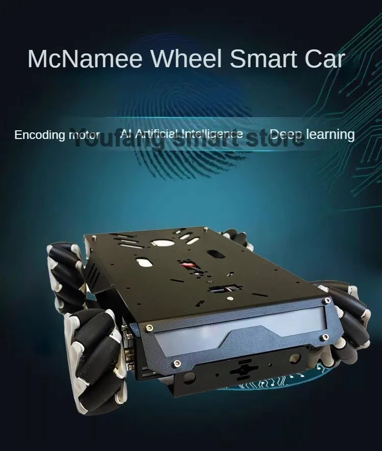 25Kg Load RC Tank V3 Mecanum Wheel Robot Car For Arduino Robot DIY Kit with Encoder Motor and Ps2 Handle Programmable robot Kit ALPENZO