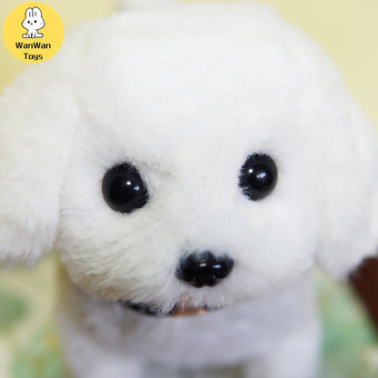 Electric plush toy pet puppy children men and women birthday holiday gifts cute teddy dog hot sale ALPENZO
