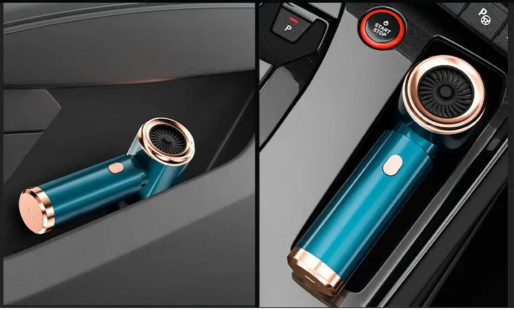 SZUK Mini Car Vacuum Cleaner Wireless Powerful Portable Cleaning Machine Handheld for Car Blow 2 In 1 Home Appliances - ALPENZO