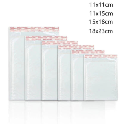 10-50Pcs Bubble Envelopes White Foam Shipping Bags Poly Bubble Mailers Pad Self Seal Packing Bags 11cm 15cm 23cm Wholesale ALPENZO