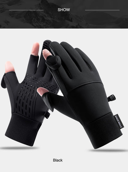 Winter Men's Women's Warm Gloves Windproof Waterproof Touchscreen Gloves Outdoor Sports Running Fishing Cycling Skiing GloveS
