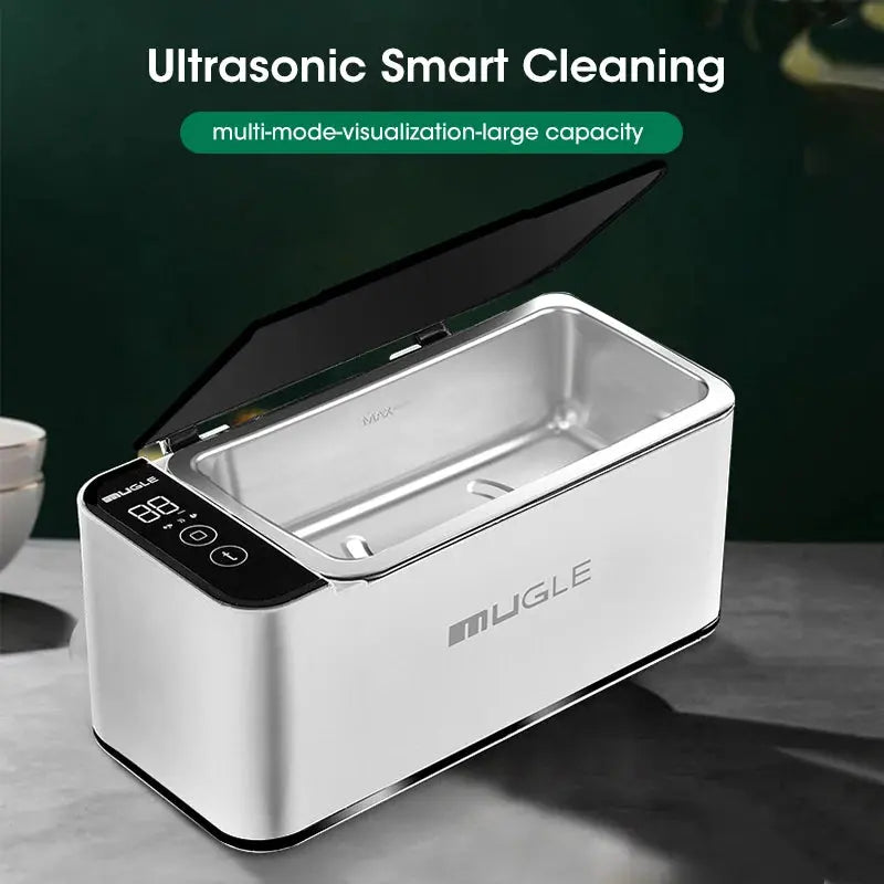 Ultrasonic Cleaner 35W High Frequency Cleaning Jewelry Glasses Watches Multifunctional 500ML Ultrasonic Cleaning Cleaning Bath - ALPENZO