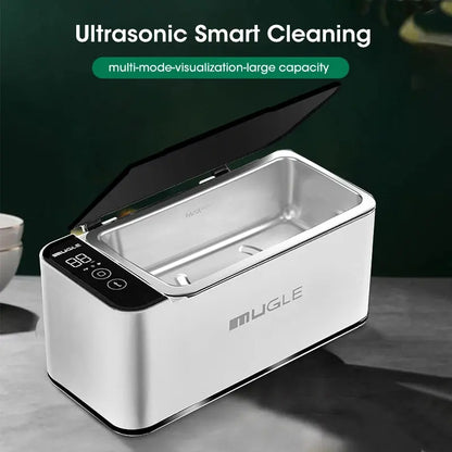 Ultrasonic Cleaner 35W High Frequency Cleaning Jewelry Glasses Watches Multifunctional 500ML Ultrasonic Cleaning Cleaning Bath - ALPENZO