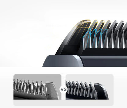XIAOMI MIJIA Hair Clipper 2 Cutting Machine Trimmer Professional Clippers Titanium Alloy Blade Rechargeable Barber Shaver Cutter - ALPENZO
