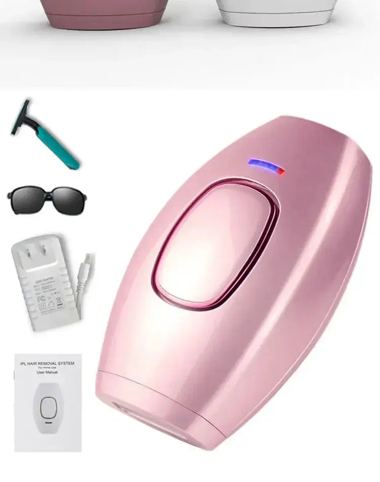 IPL Laser Hair Remover Intense Pulsed Light 500000 Pulses Permanent Laser Hair Remover Women's Painless Hair Removal Home Device - ALPENZO