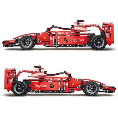 ToylinX F1 RC Race Cars Building Sets MOC Remote Control Car Building Blocks Cool Collectible Model Car Kits Building Toys ALPENZO