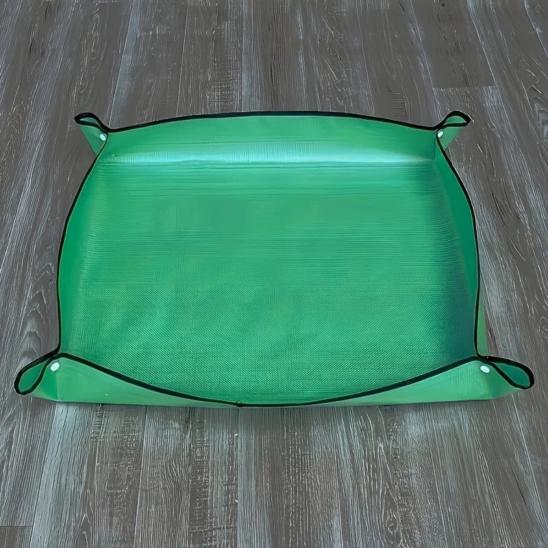 1pc Planting Ma Gardening Potting Pad Foldable Garden Plant Flower Pot Transplanting Waterproof Mats - ALPENZO