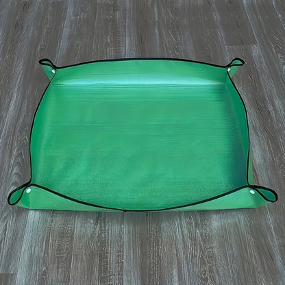 1pc Planting Ma Gardening Potting Pad Foldable Garden Plant Flower Pot Transplanting Waterproof Mats - ALPENZO