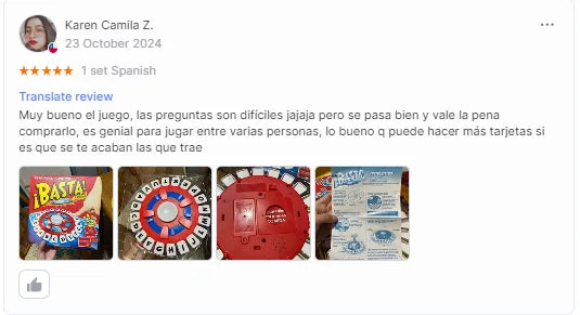 Spanish Basta Game Fast-paced Family Gathering Letter Toys For Adults Children Letters Learning Lengua española Juegos De Mesas ALPENZO