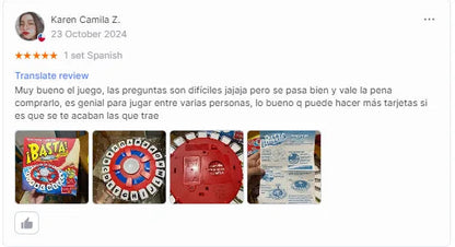 Spanish Basta Game Fast-paced Family Gathering Letter Toys For Adults Children Letters Learning Lengua española Juegos De Mesas ALPENZO