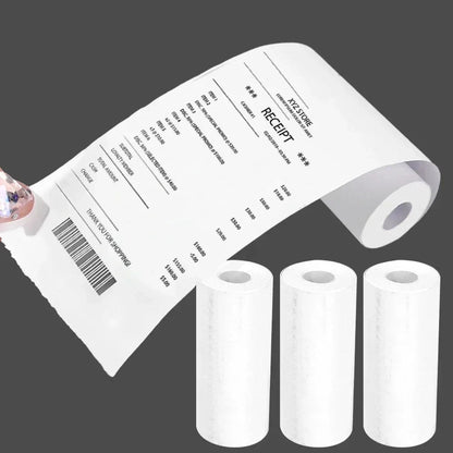 Thermal Paper MINI Printing Self-adhesive Label Sticker For Mini Printers Pose Machine Kid Camera Stickers 57mm Width Rolls ALPENZO