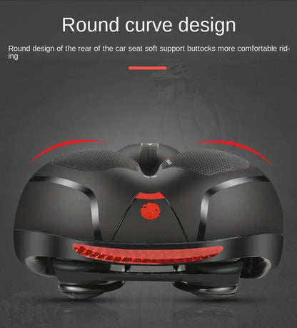 ESLNF Hollow Breathable Bicycle Saddle MTB Road Bike Saddle Shock Absorbing Comfortable Big Butt Bike Seat Bicycle  Accessories