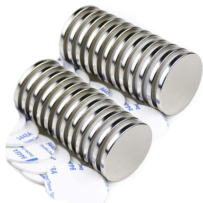 Super Strong Neodymium Disc Magnets Powerful Rare Earth Magnets for Fridge, DIY, Building, Scientific, Craft, and Office Magnets - ALPENZO