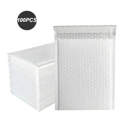 100 Pcs Black Bubble Packaging Envelope Mailing Envelopes Mailer Poly Green Envelope for Shipping Self Seal Bubble Bag Padding ALPENZO