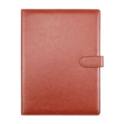 Multifunctional A4 Conference Folder Business Stationery Folder Leather Contract File Folders ALPENZO